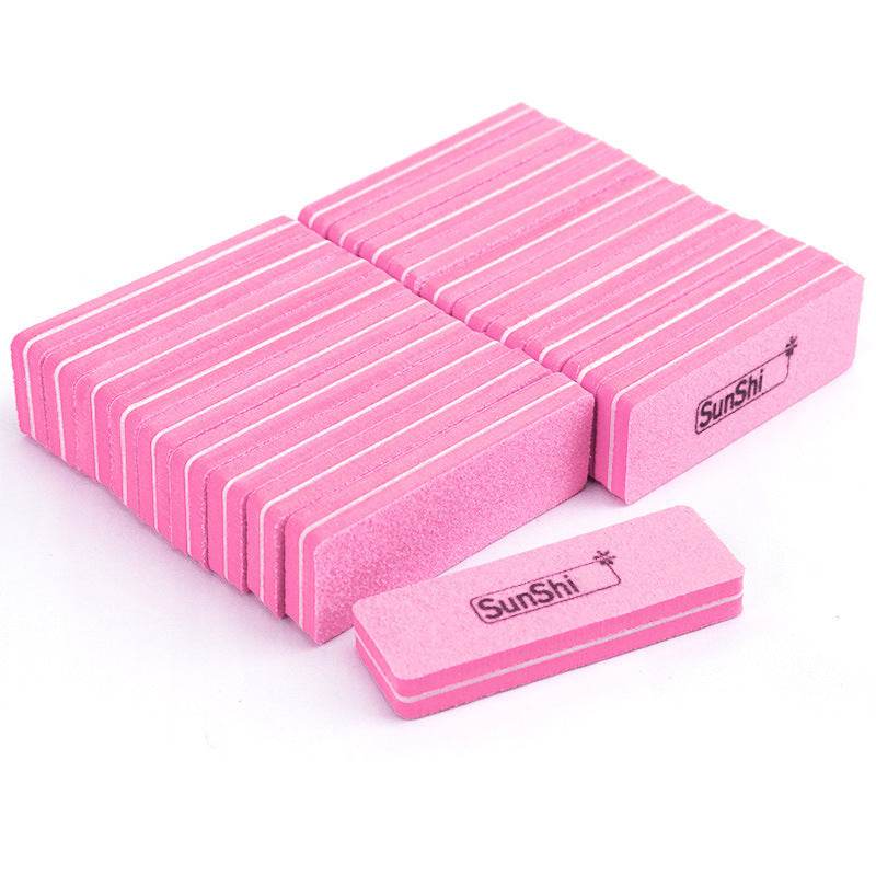 Manicure Mini Short Square Sponge Nail File No Sand Shedding - Flexta Glow