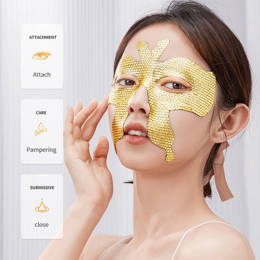 Moisturizing And Hydrating Golden Butterfly Eye Patch