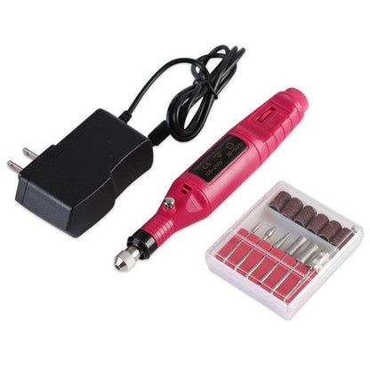 Electric Nail Polish Machine Pen Nail Art Tool - Flexta Glow