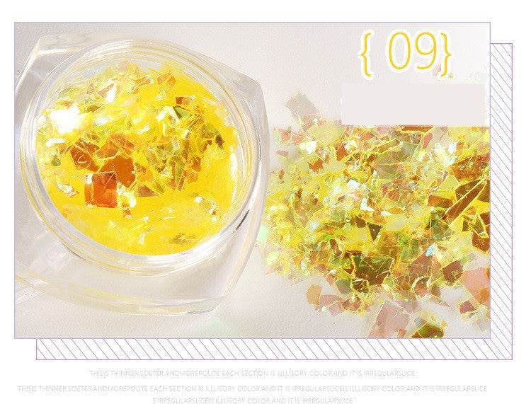 Nail Stickers 5g Bottles Of Japanese Shell Paper Fingers