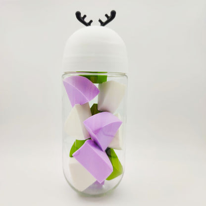 Cute Antler Bottled Flat Air Cushion Becomes Big Beauty Egg In Water