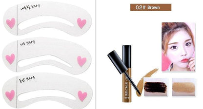 Peel Off Brown Black Eye Brow Tattoo Tint Waterproof Long-lasting Professional Eyebrow Gel Cream Mascara Eye Makeup Cosmetics