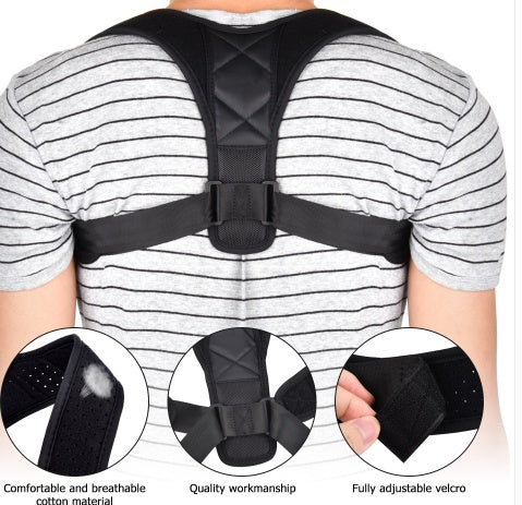 Adjustable Posture Corrector Back Support Strap Brace Shoulder Spine Support Lumbar Posture Orthopedic Belt