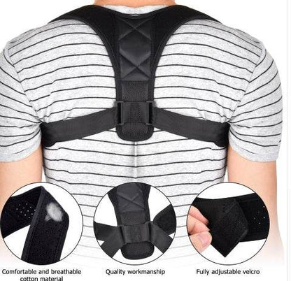 Adjustable Posture Corrector Back Support Strap Brace Shoulder Spine Support Lumbar Posture Orthopedic Belt