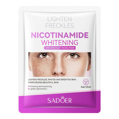 Nicotinamide Whitening And Freckle Removing Mask Hydrating And Moisturizing