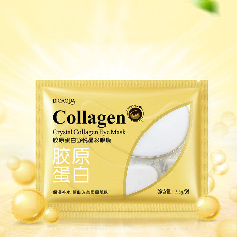 Collagen Soothing Crystal Colorful Eye Mask Improves Fine Lines