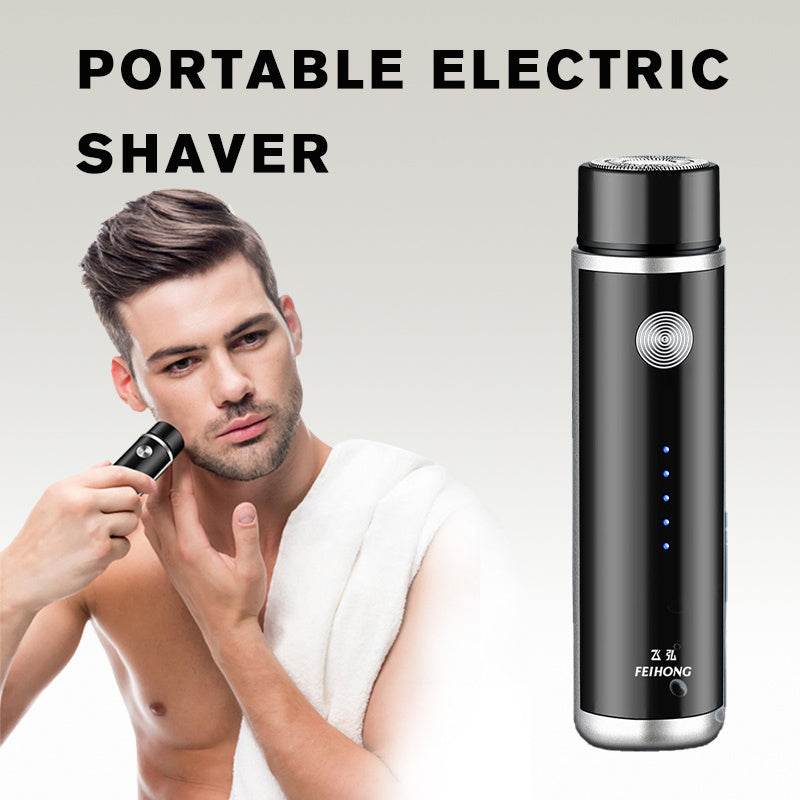 Mini Electric Shaver Portable Car Rechargeable Shaver - Flexta Glow