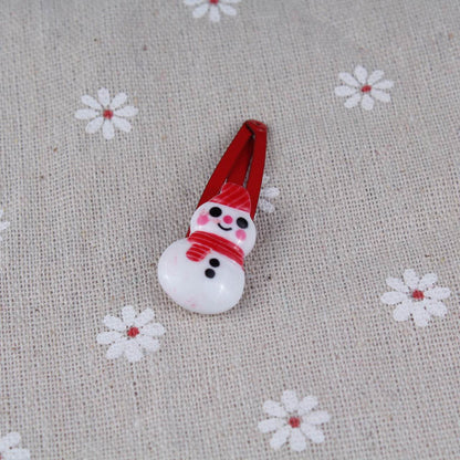 New Christmas Cartoon Children's Hairpin Hair Accessories Small Jewelry