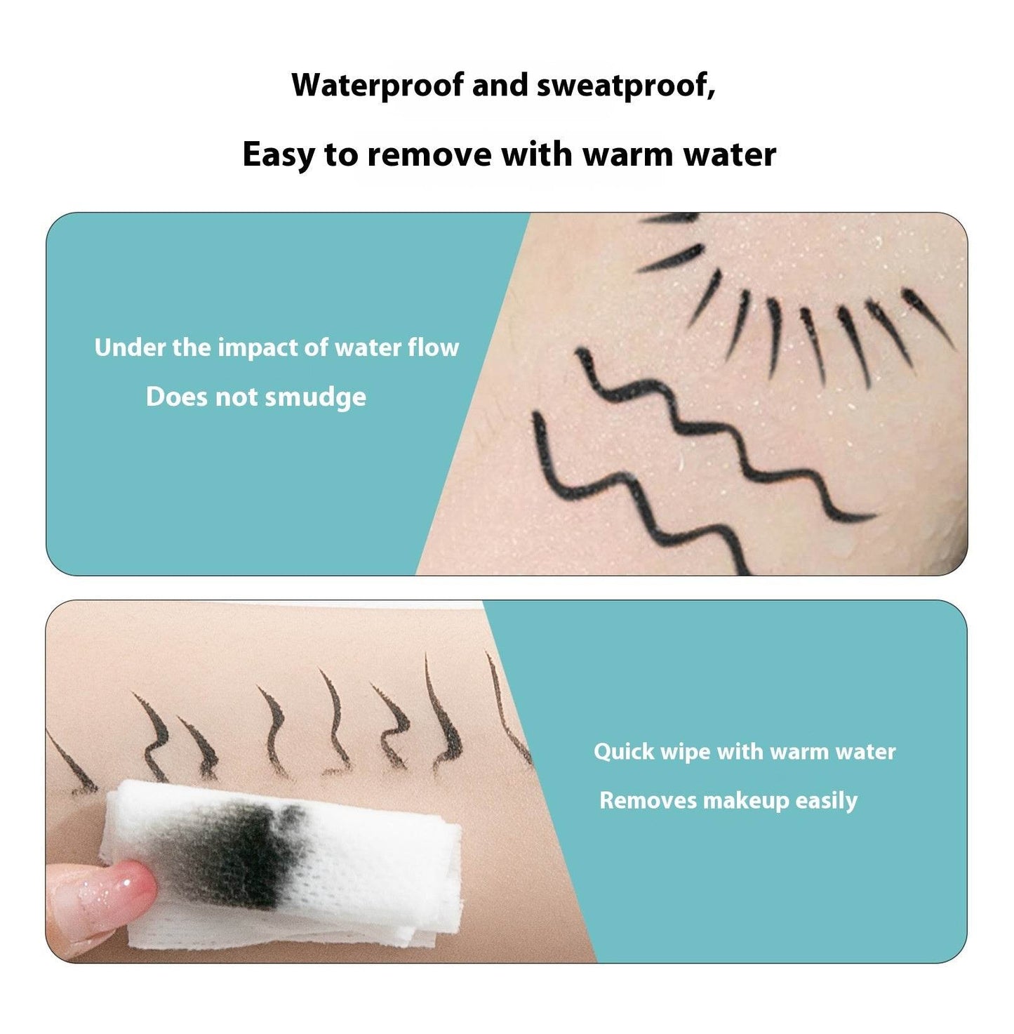 Waterproof And Oil-proof Not Smudge Liquid Eyeliner