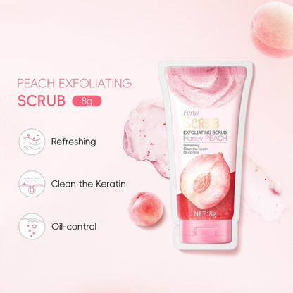 Peach Light Sense Body Scrub Cream