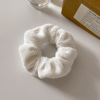 Cute Plush Large Intestine Hair Ring