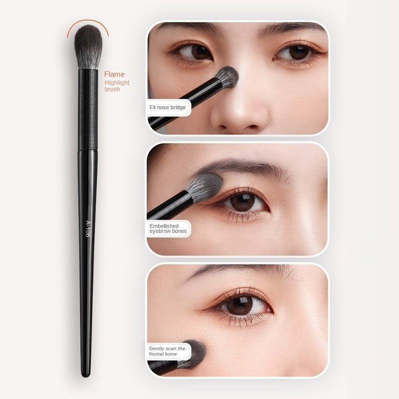 13 Black Brushed Eye Brush Makeup Tools Eye Makeup Brush Leather Ba