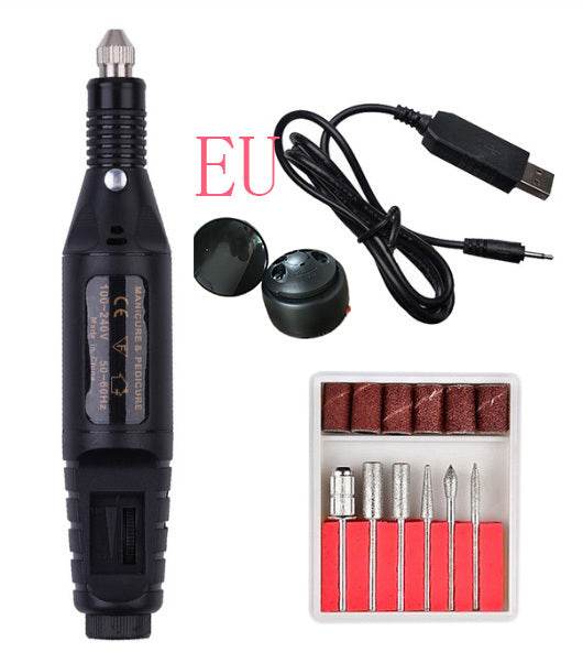 Electric Nail Polish Machine Pen Nail Art Tool - Flexta Glow