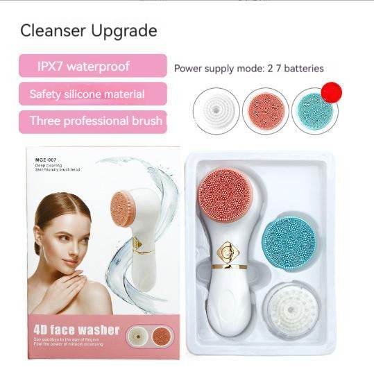 Electric Facial Cleanser Pore Cleaner Beauty Instrument - Flexta Glow