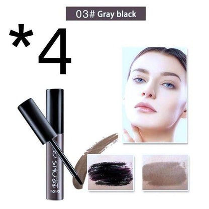 Peel Off Brown Black Eye Brow Tattoo Tint Waterproof Long-lasting Professional Eyebrow Gel Cream Mascara Eye Makeup Cosmetics