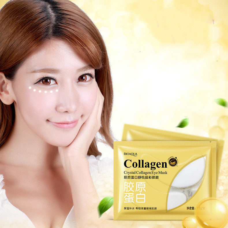 Collagen Soothing Crystal Colorful Eye Mask Improves Fine Lines