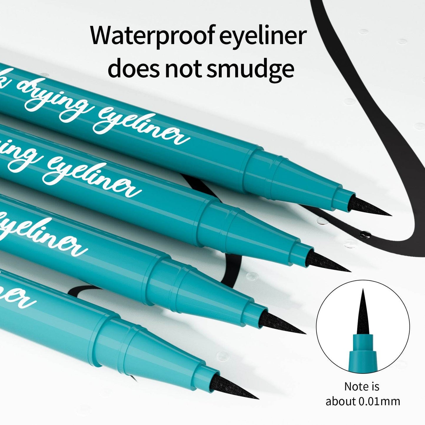 Waterproof And Oil-proof Not Smudge Liquid Eyeliner