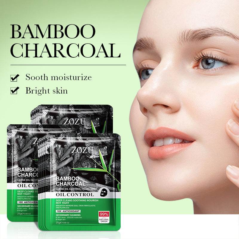 Full English Mask Moisturizing Bamboo Charcoal Cleaning - Flexta Glow