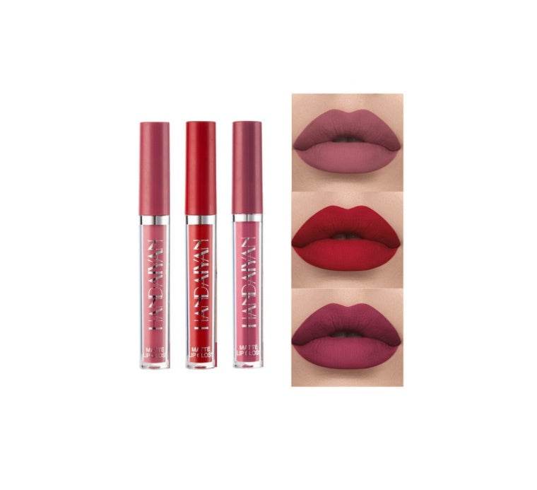 Matte Non-stick Cup Lip Gloss, Non-fading Matte Liquid Lipstick - Flexta Glow