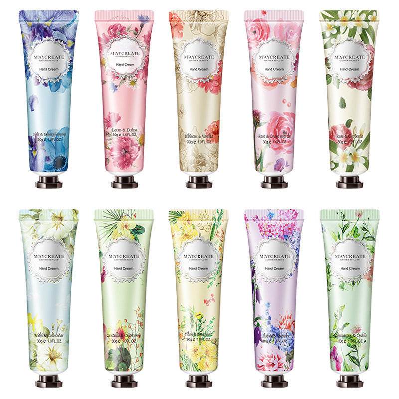 Floral Fragrance 30g Moisturizing Hand Cream Cosmetics - Flexta Glow