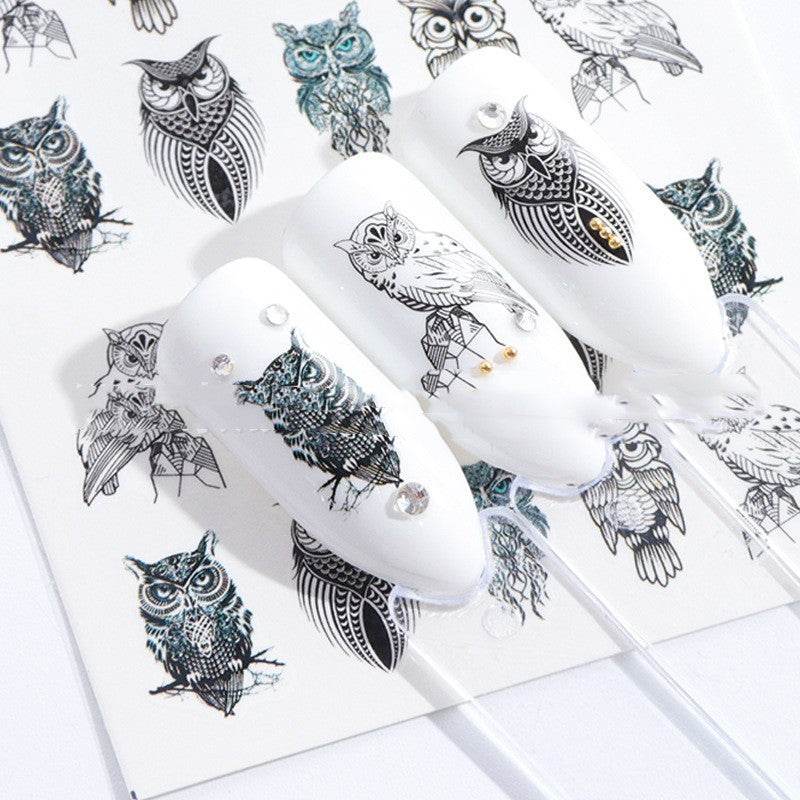 Nail Sticker Watermark Color