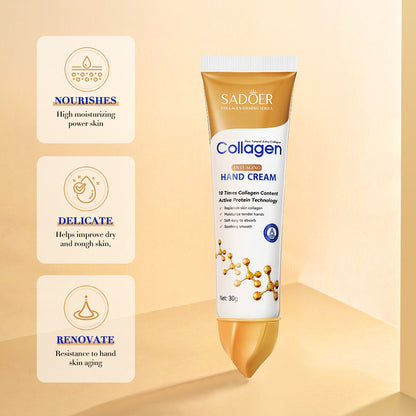 Collagen Anti-wrinkle Moisturizing And Anti-cracking Hand Cream