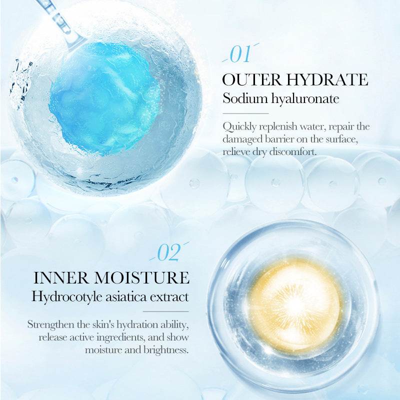 Hyaluronic Acid Moisturizing Skin Rejuvenation Mask - Flexta Glow