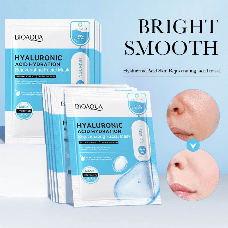 Hyaluronic Acid Moisturizing Skin Rejuvenation Mask - Flexta Glow