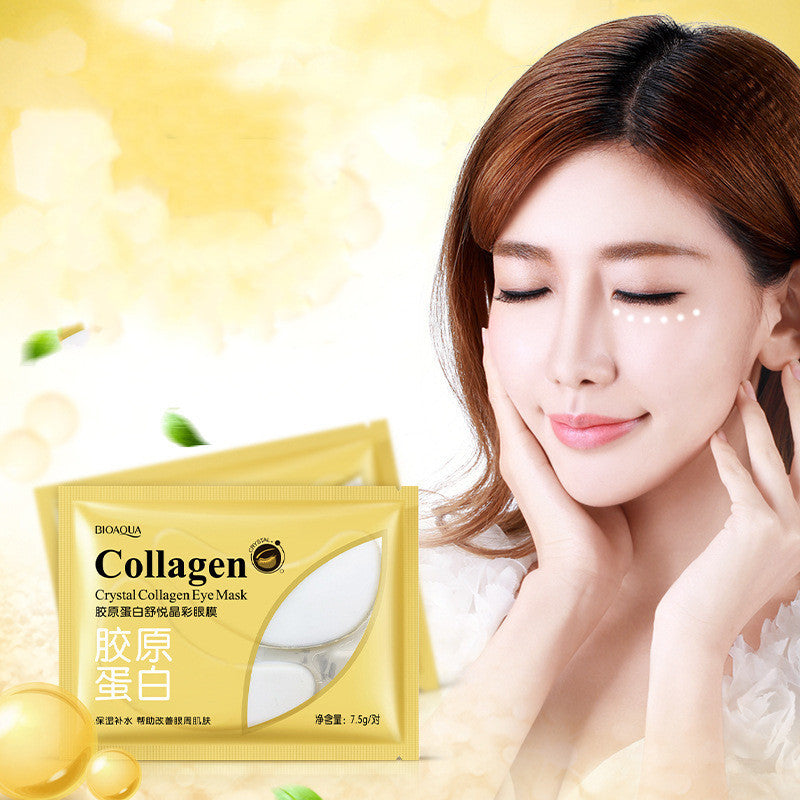 Collagen Soothing Crystal Colorful Eye Mask Improves Fine Lines