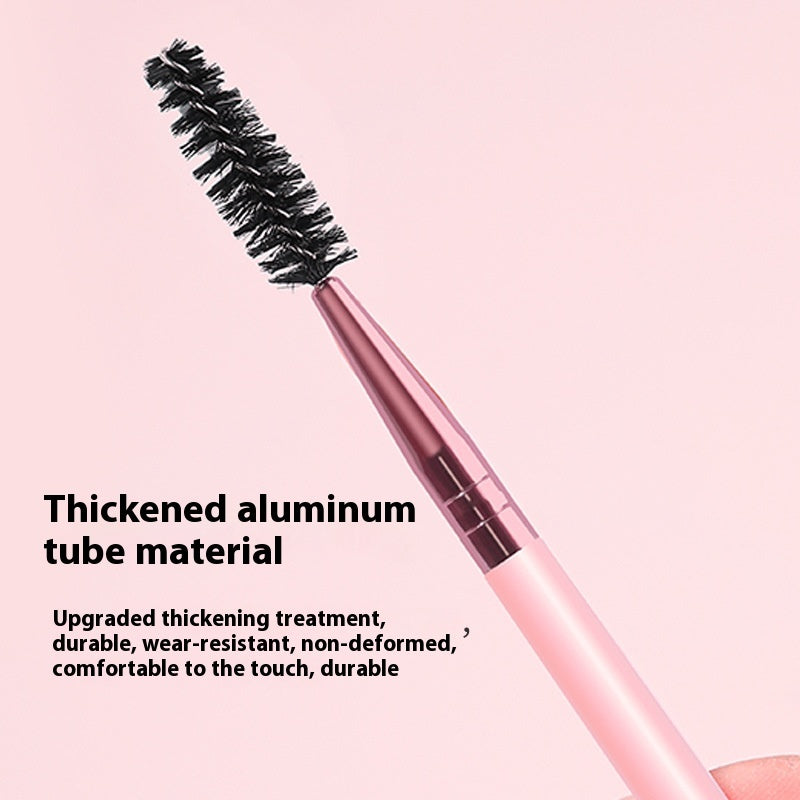 Oblique Double-headed Single Portable Mascara Brush