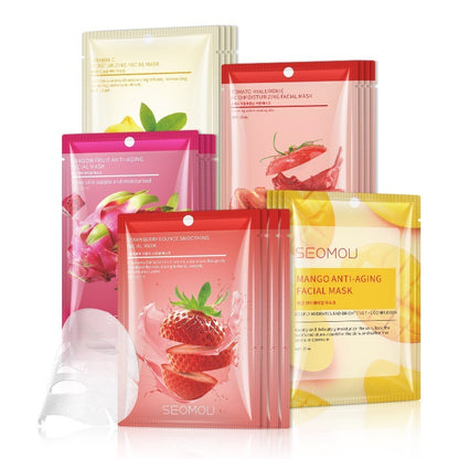 Plant Fruit Hydrating Moisturizing And Nourishing Facial Care Mask