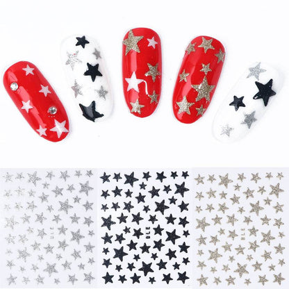 Nail Sticker I Laser Glitter XINGX Adhesive Backing Stickers