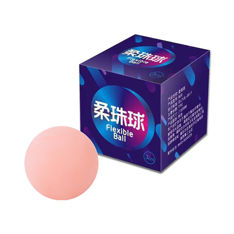 Vibration Into Beads Ball Soft Beads With Condom Physical Growth