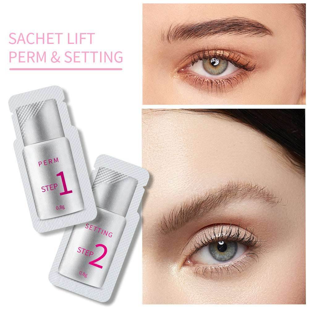 ICONSIGN 10 Pairs Pouch Eyelash Perm Lotion Lashes Lift Quick Perming 5 To 8 Minutes Beauty Makeup Tools - Flexta Glow