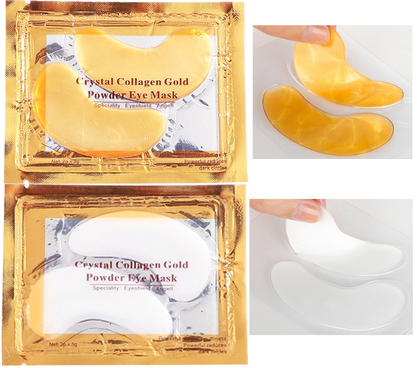 Collagen Egg Goldwhite Crystal Eye Mask