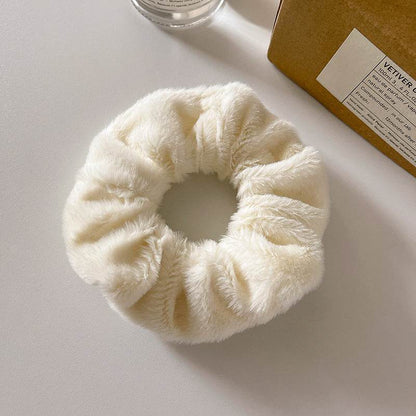 Cute Plush Large Intestine Hair Ring